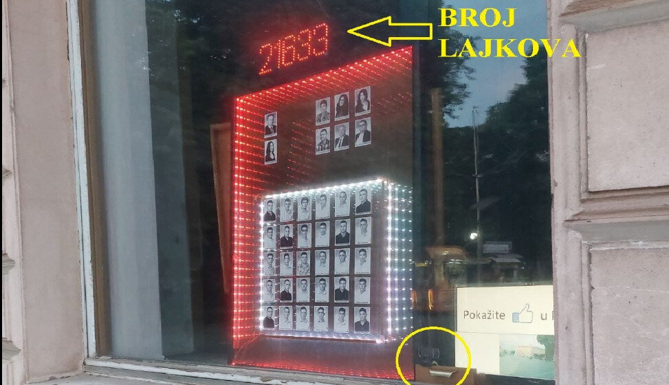 Maturski pano koji može da se "lajkuje": Originalna ideja mitrovačkih učenika 1