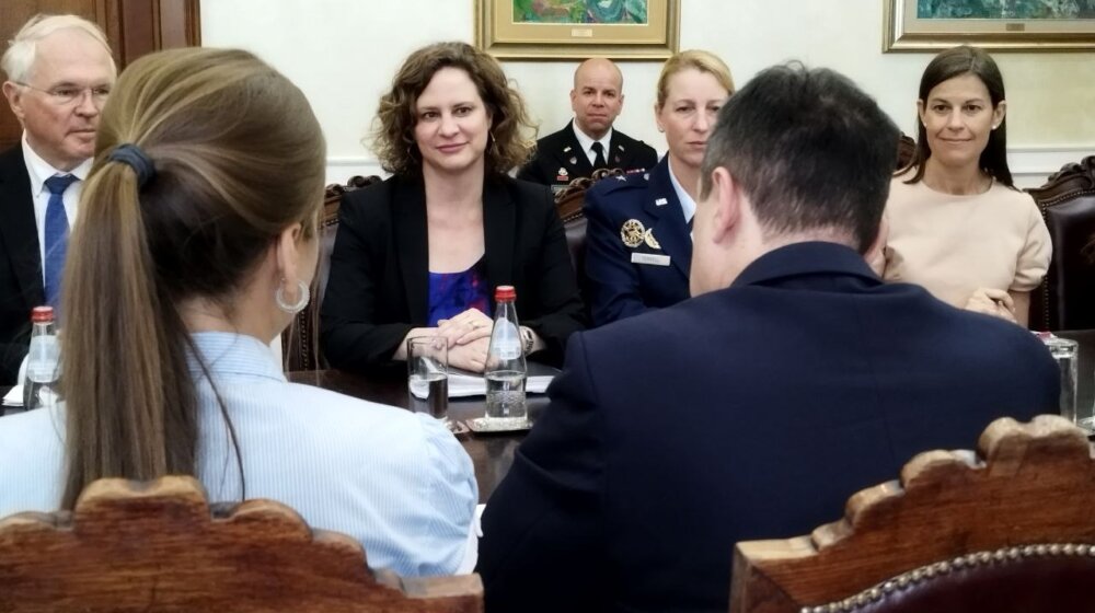 Dačić razgovarao sa zvaničnicom američkog ministarstva odbrane 1
