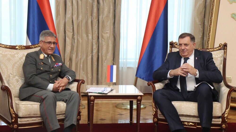 Komadant EUFOR-a sastao se sa Dodikom: Odlučni da nastavimo zajedničku obuku sa Oružanim snagama BiH 1