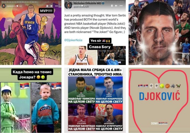 Đoković čestitao Jokiću osvajanje NBA titule: Kad ćemo na tenis, Jokara? 2 Đoković čestitao Jokiću osvajanje NBA titule: Kad ćemo na tenis, Jokara? 2