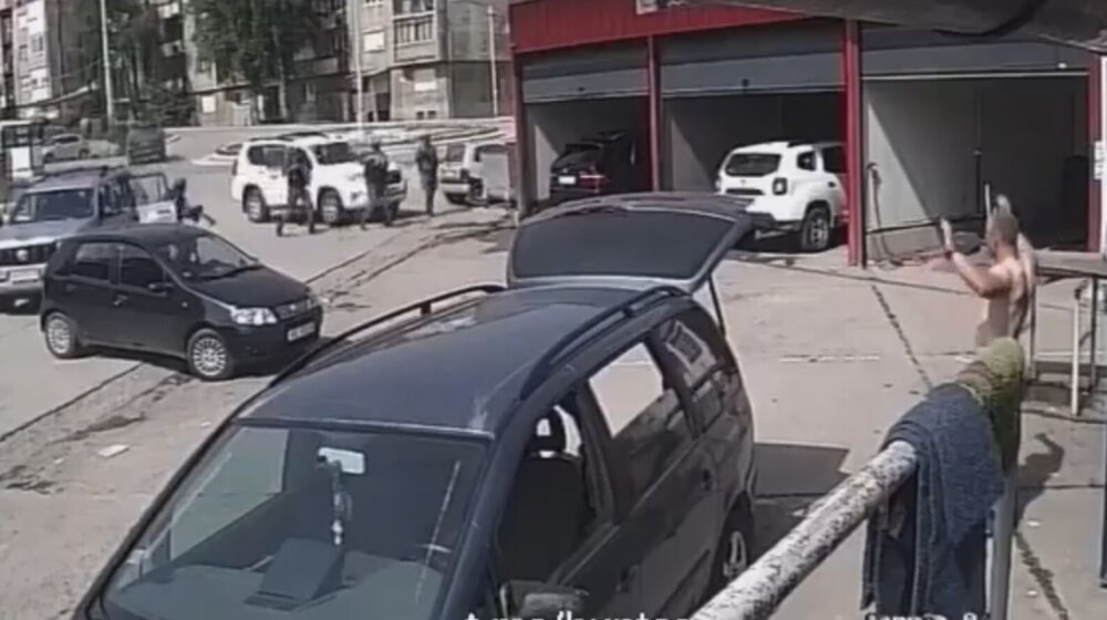 Snimak najnovijeg hapšenja Srbina na Kosovu (VIDEO) 1