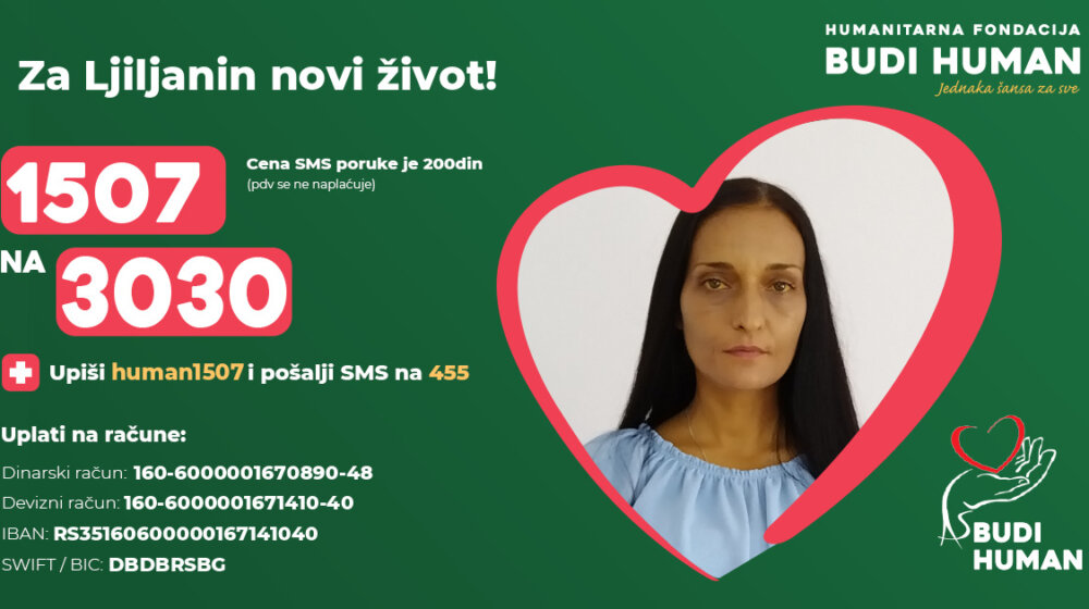 Ljiljani je hitno potrebna transplantacija jetre koja košta 100.000 evra, sada joj je potrebna naša pomoć 1
