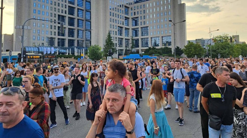Završen protest "Srbija protiv nasilja" u Novom Sadu: Nasilje je dominantno u svim porama našeg društva 1