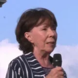 Seka Sablić na protestu "Srbija protiv nasilja": Školski primer nasilja je Skupština 9