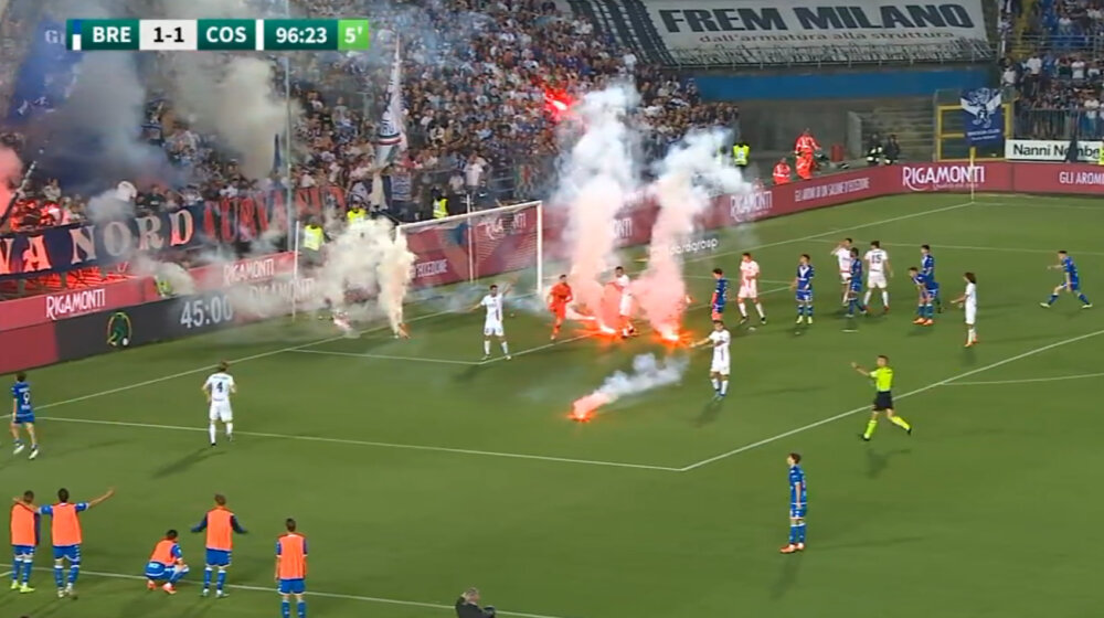 Potpuni haos u Breši, igrači satima ostali zaključani u svlačionici 1