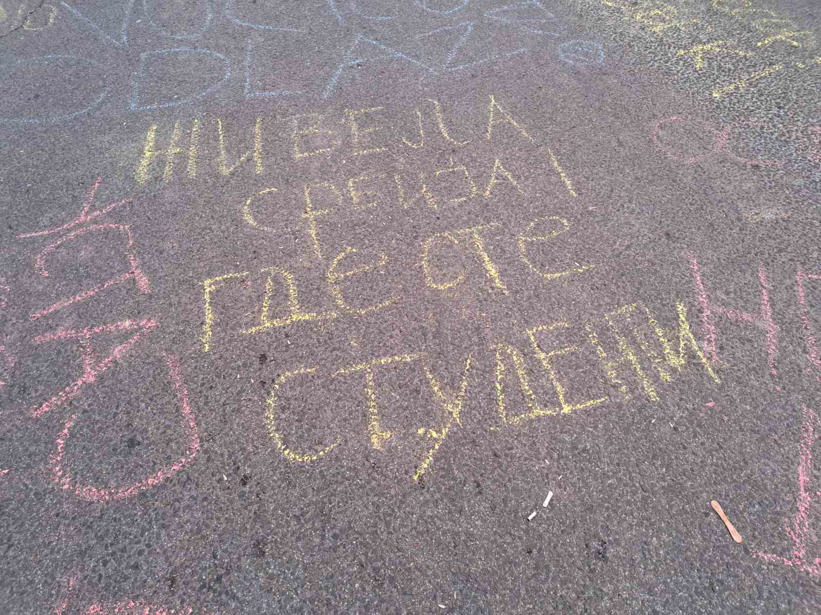 "Zar je bitno da li sam s Metohije ili s Dorćola?": Osmi protest "Srbija protiv nasilja" u slikama (FOTO) 15