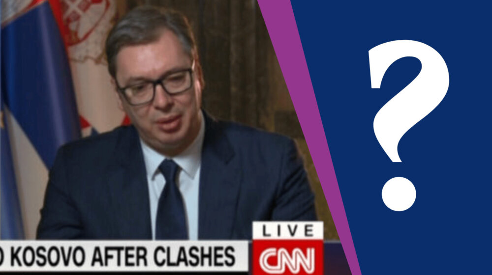 "Krao vreme da ga voditeljka ne bi pitala o protestima u Srbiji": Kako su sagovornici Danasa videli nastup predsednika na CNN 1