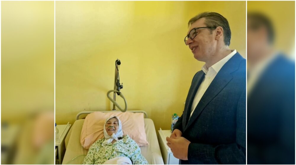 Vučić posetio igumaniju Pećke patrijaršije u bolnici 1