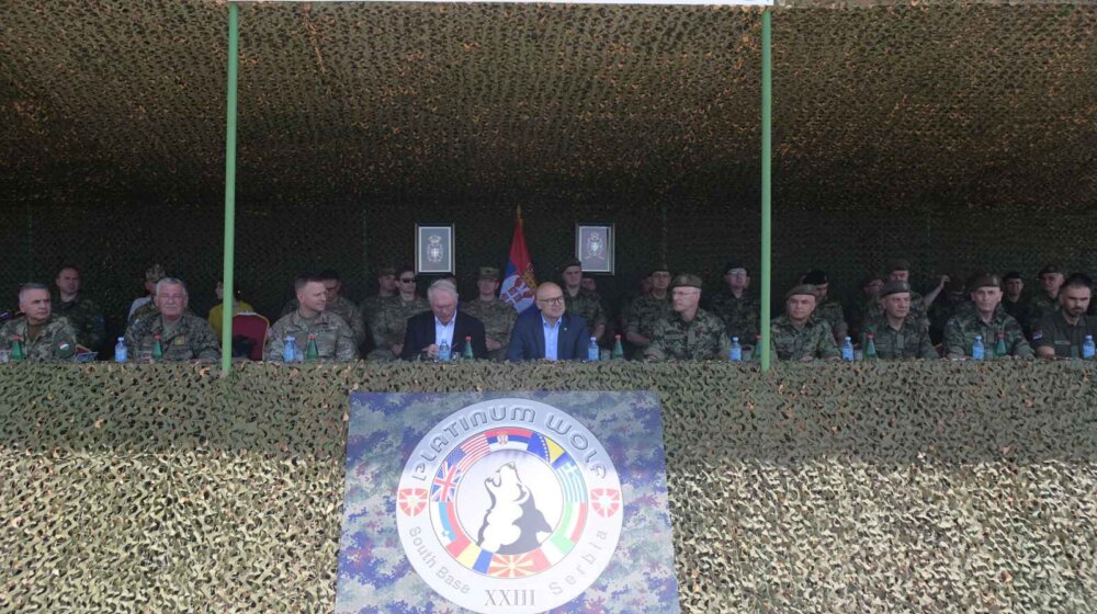 Kako je izgledala vežba "Platinasti vuk" kod Bujanovca kojoj je prisustvovao i Hil (FOTO) 1