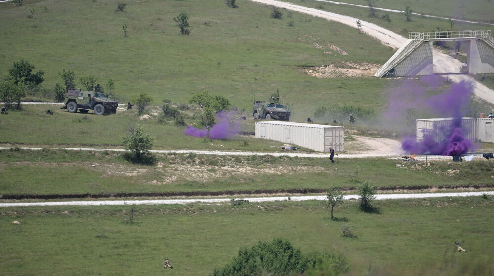 Vojska Srbije sa Evropskom komandom Oružanih snaga SAD održava zajedničku vojnu vežbu - Platinasti vuk 2024 1