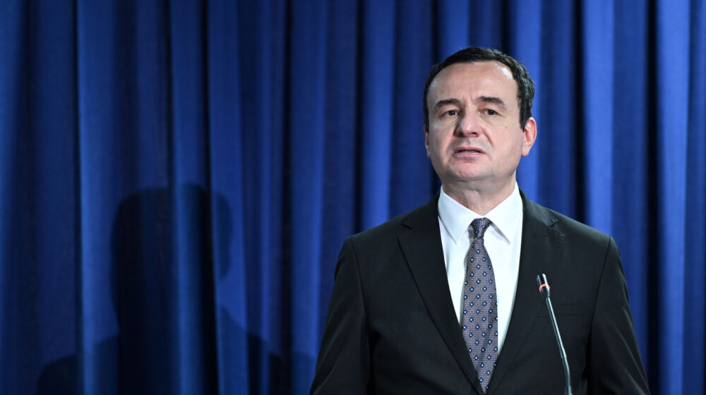 Kurti: Zapad da uvede vizni režim i ukine investicije Srbiji zbog izbegavanja primene Ohridskog sporazuma 1
