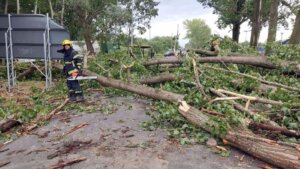 Oluja pogodila Hrvatsku: Padao grad, vetar čupao drveće