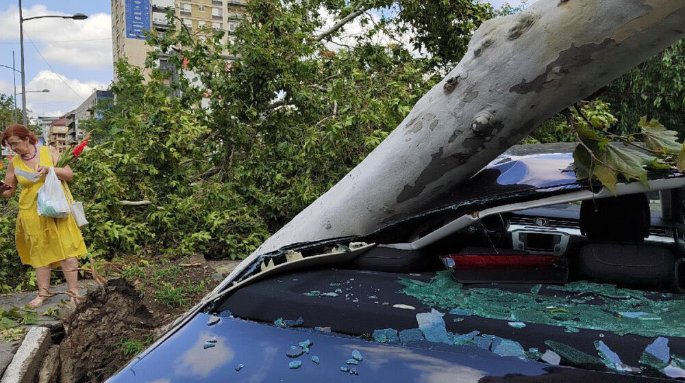 (FOTO, VIDEO) Olujno nevreme hara regionom: U Beogradu potop, jak vetar širom Hrvatske čupao drveća, u BiH oštećeni objekti 1