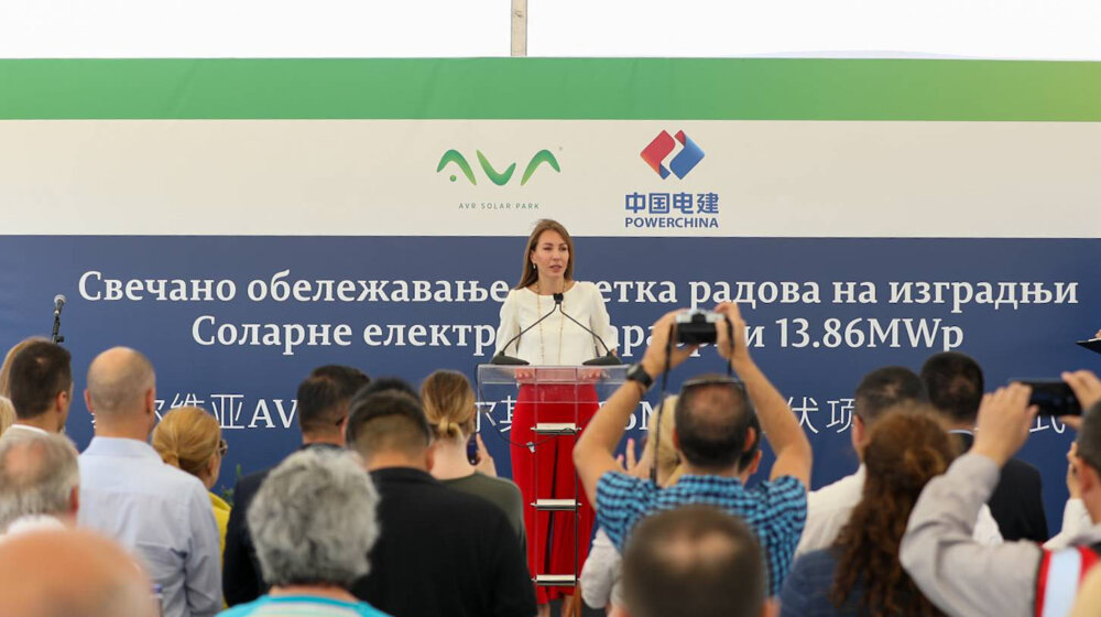 Gradimo solarnu elektranu za 2.500 kuća, u planu još 1GW kapaciteta: Dubravka Đedović u Saraorcima 1