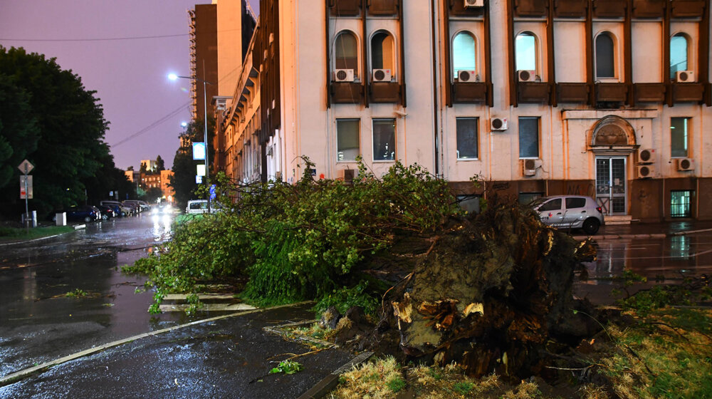 Proglašena vanredna situacija u Novom Sadu zbog posledica oluje 1