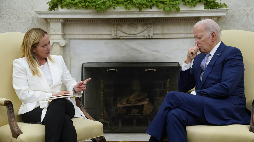 Kosovo jedna od tema razgovora Bajdena i Meloni: Pozvali na deeskalaciju i pomirenje u regionu 1