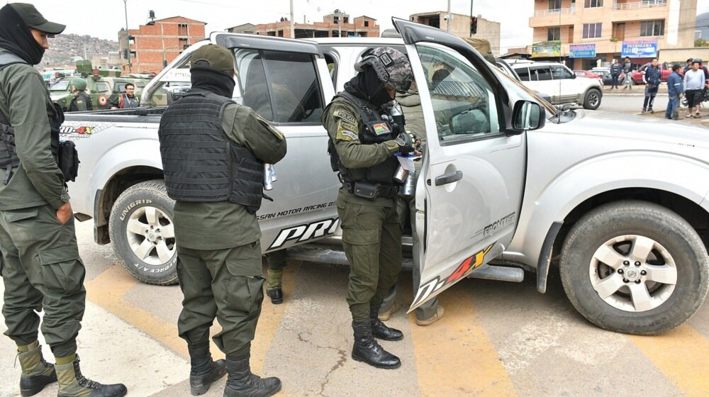bolivija policija