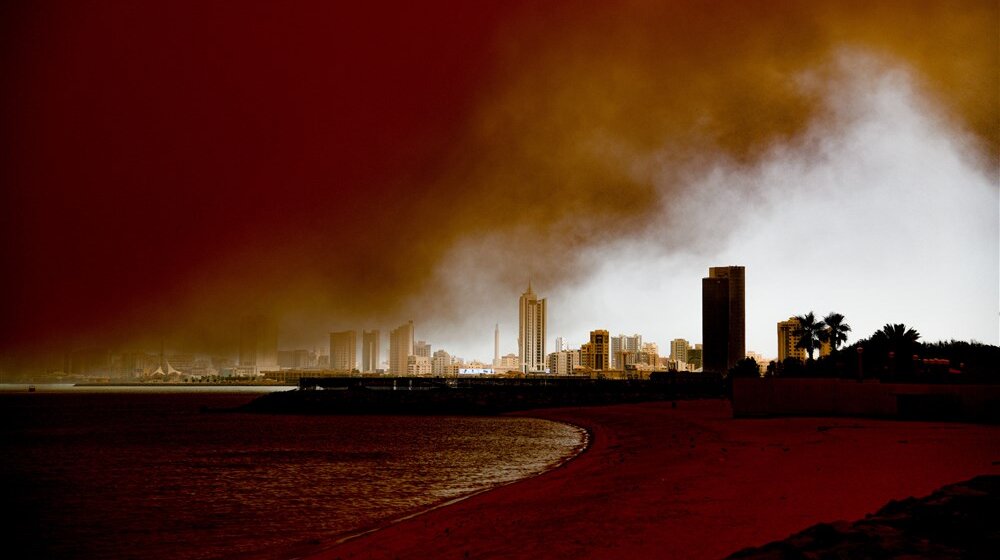 peščana oluja, klimatske promene