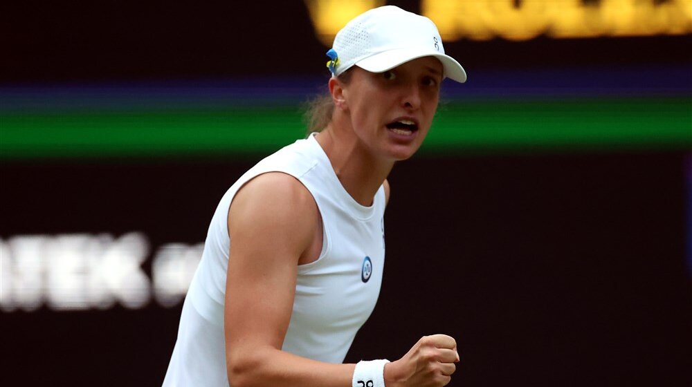 Švjontek posle preokreta do četvrtfinala Vimbldona, Siner siguran protiv Galana 1