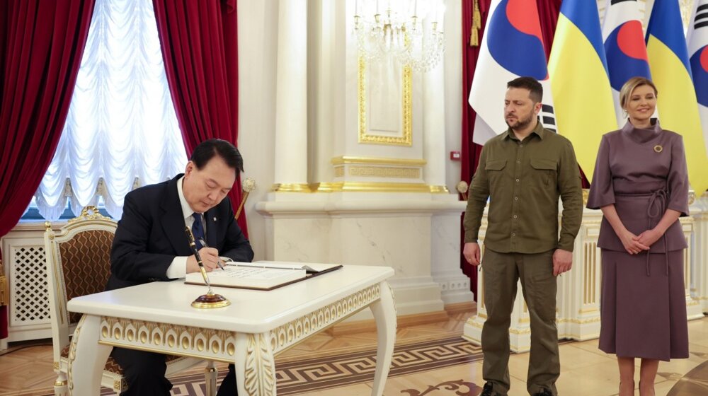 Južna Koreja će povećati pomoć Ukrajini: Zelenski razgovarao sa kolegom iz Seula 1