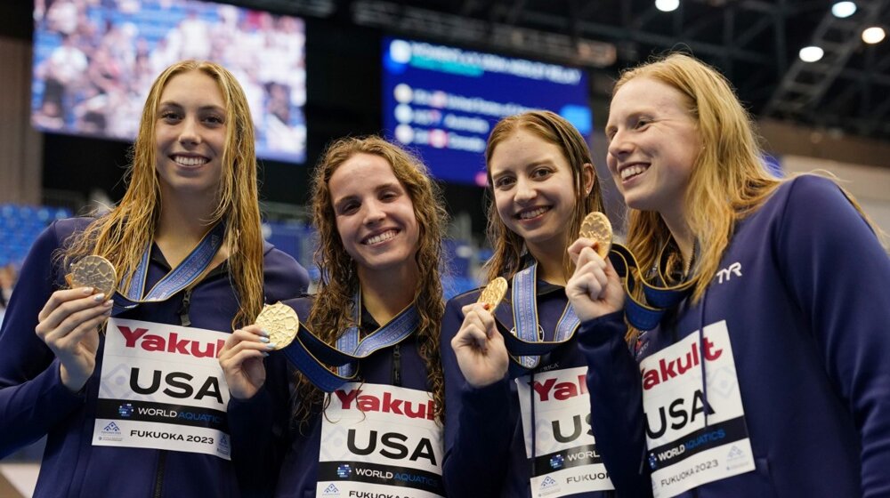 Tek šesti put u 20 plivačkih mundijala Amerikanci nisu zauzeli vrh na tabeli medalja 1