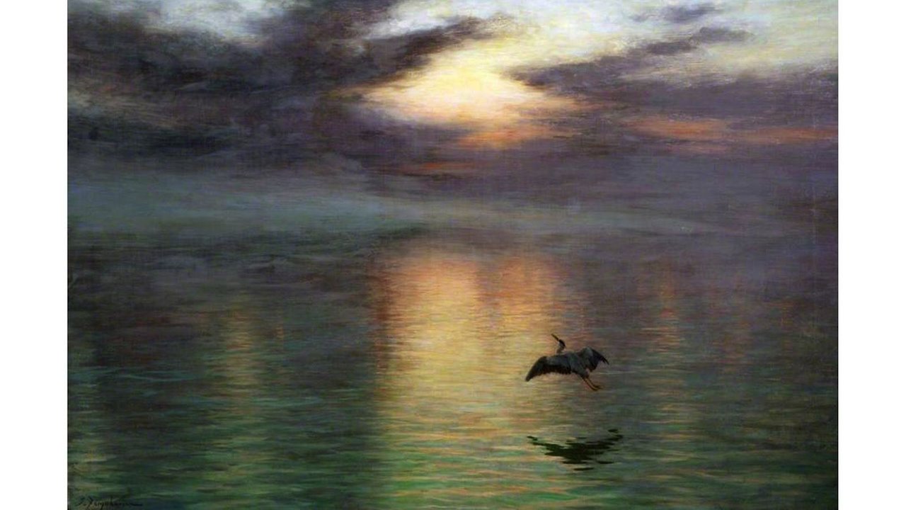 slika zora umetnika Džozefa Farkuharsona, 1903.