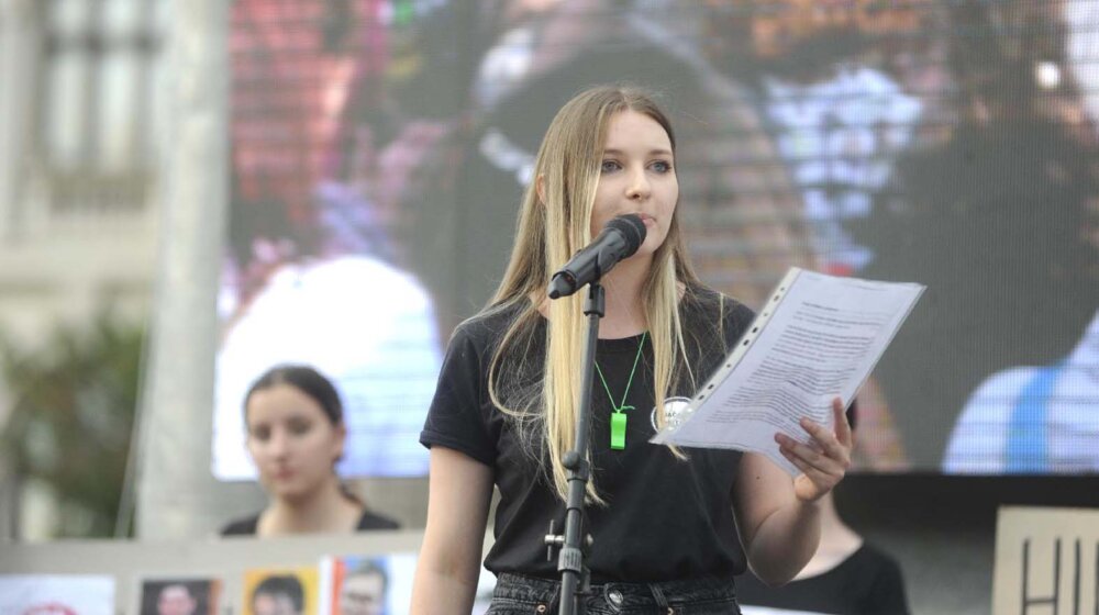 "Nećemo da navodimo lokacije": Studentkinja Emilija Milenković o blokadama od ponedeljka 1