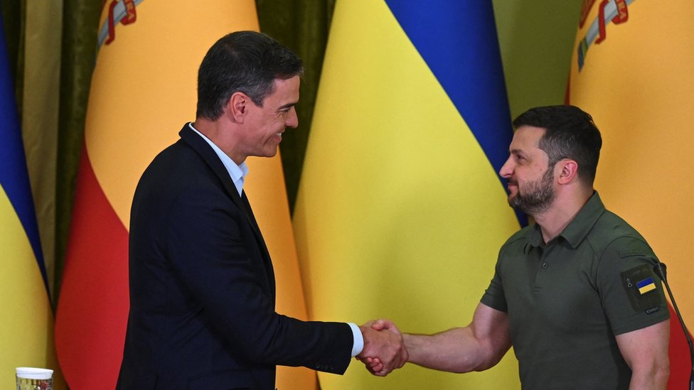 Pedro Sančez i Vladimir Zelenski