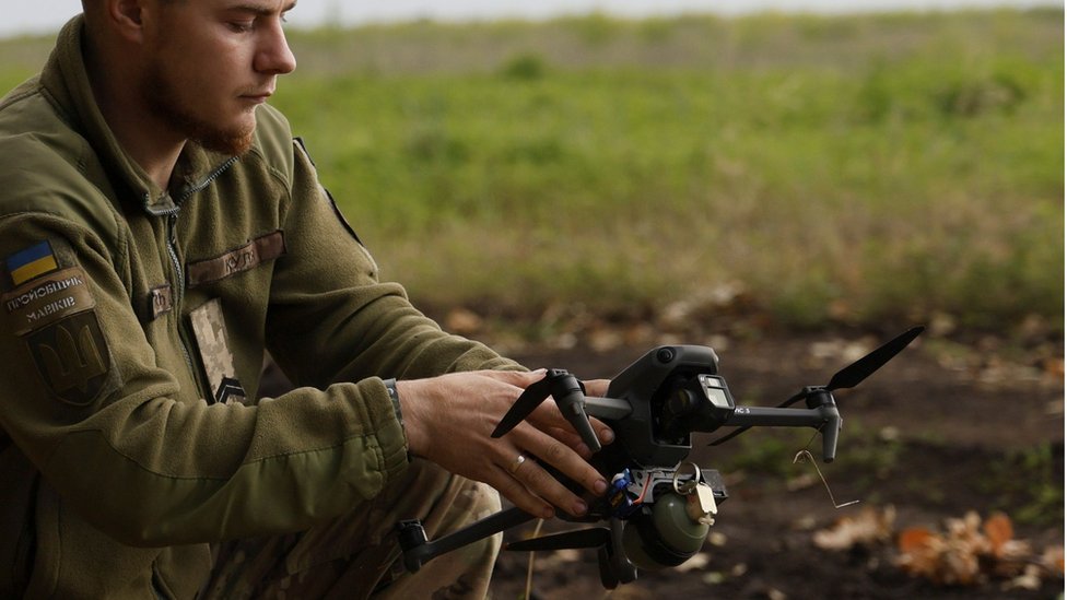 dron, Ukrajina