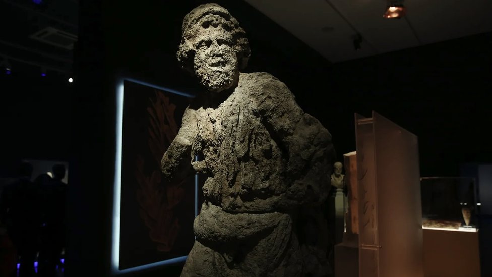 Olupina Antikitere je iznedrila, između ostalog, drevni tovar dragocenih mermernih skulptura i bronzanih statua