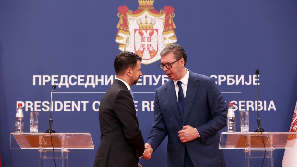 Srbija i Crna Gora: Prva poseta Jakova predsednika Crne Gore Jakova Milatovića Beogradu, šta sve žulja cipele 2 Vučić, Milatović