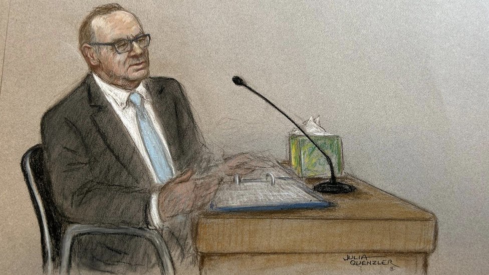 Kevin Spejsi i seksualno zlostavljanje: „Dodir je bio romantičan", rekao je glumac i negirao sve optužbe 1 Court sketch of Kevin Spacey