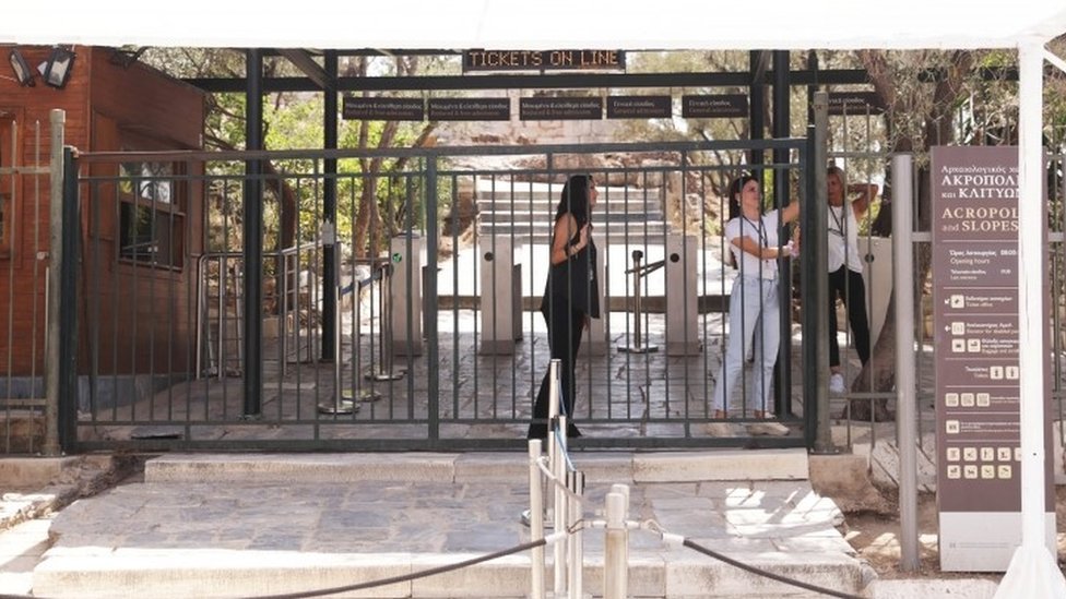 Toplotni talas ’Kerber’: Vrelina zahvatila južnu Evropu, grčki Akropolj zatvoren zbog visokih temperatura 1 Akropolj