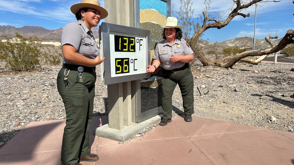 Temperatura u Dolini smrti u Kaliforniji dostigla je 56 stepeni Celzijusa