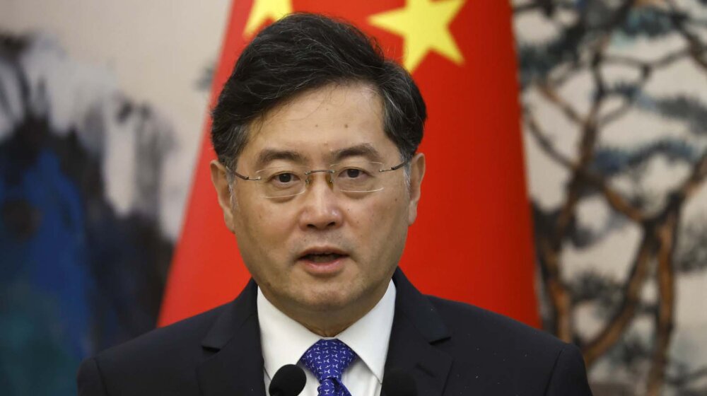 Bivši kineski ministar spoljnih poslova Ćing Gang podneo ostavku na mesto poslanika 1
