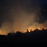 Veliki požar kod Podgorice, vatrogasci na terenu 5