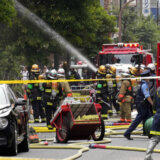 japan eksplozija požar