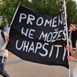 Građani blokirali Varadinski most na protestu "Srbija protiv nasilja" u Novom Sadu 2