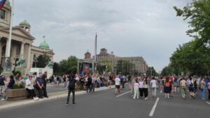 Završen deveti protest Srbija protiv nasilja, organizatori najavili sledeći naredne nedelje 6