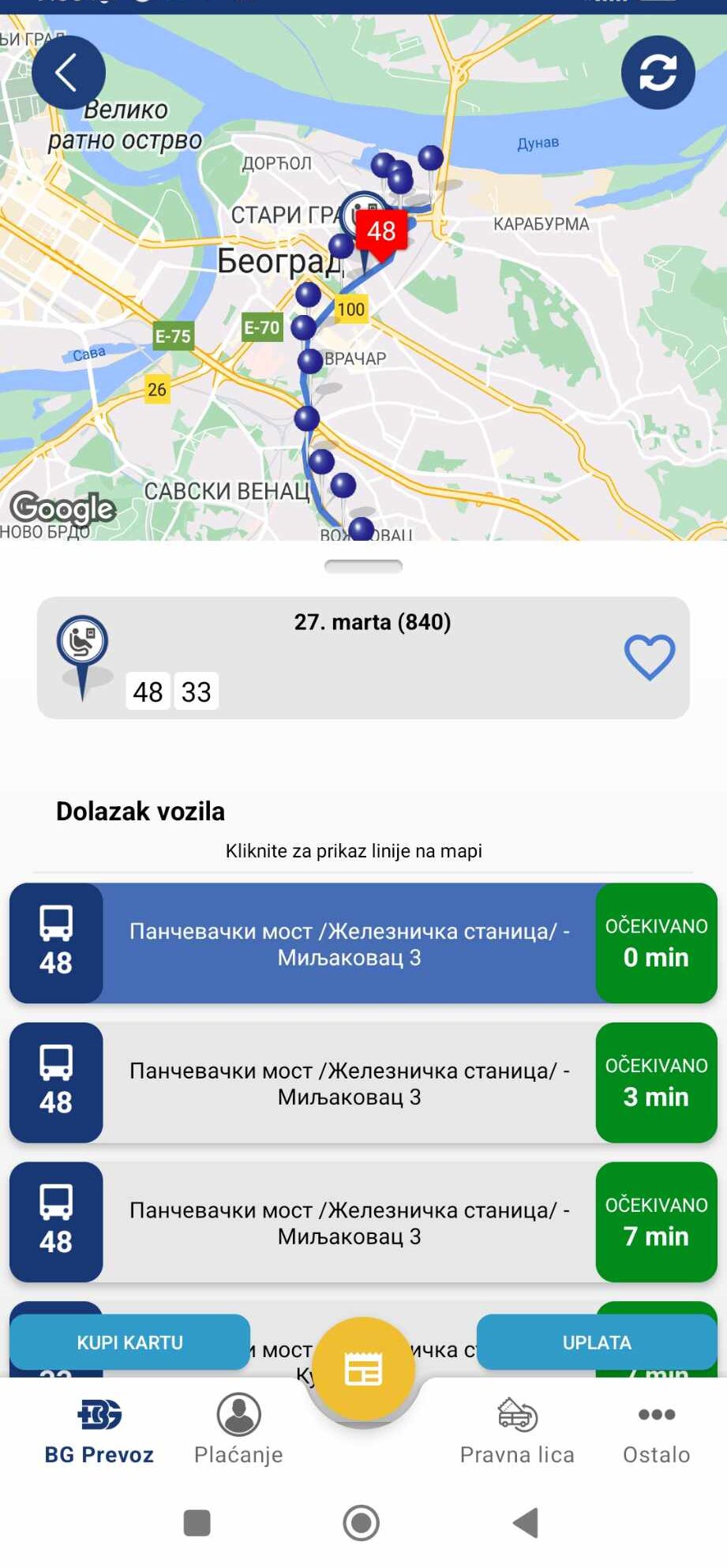 Kako se koristi aplikacija "Beograd plus" i koje sve opcije nudi? 2
