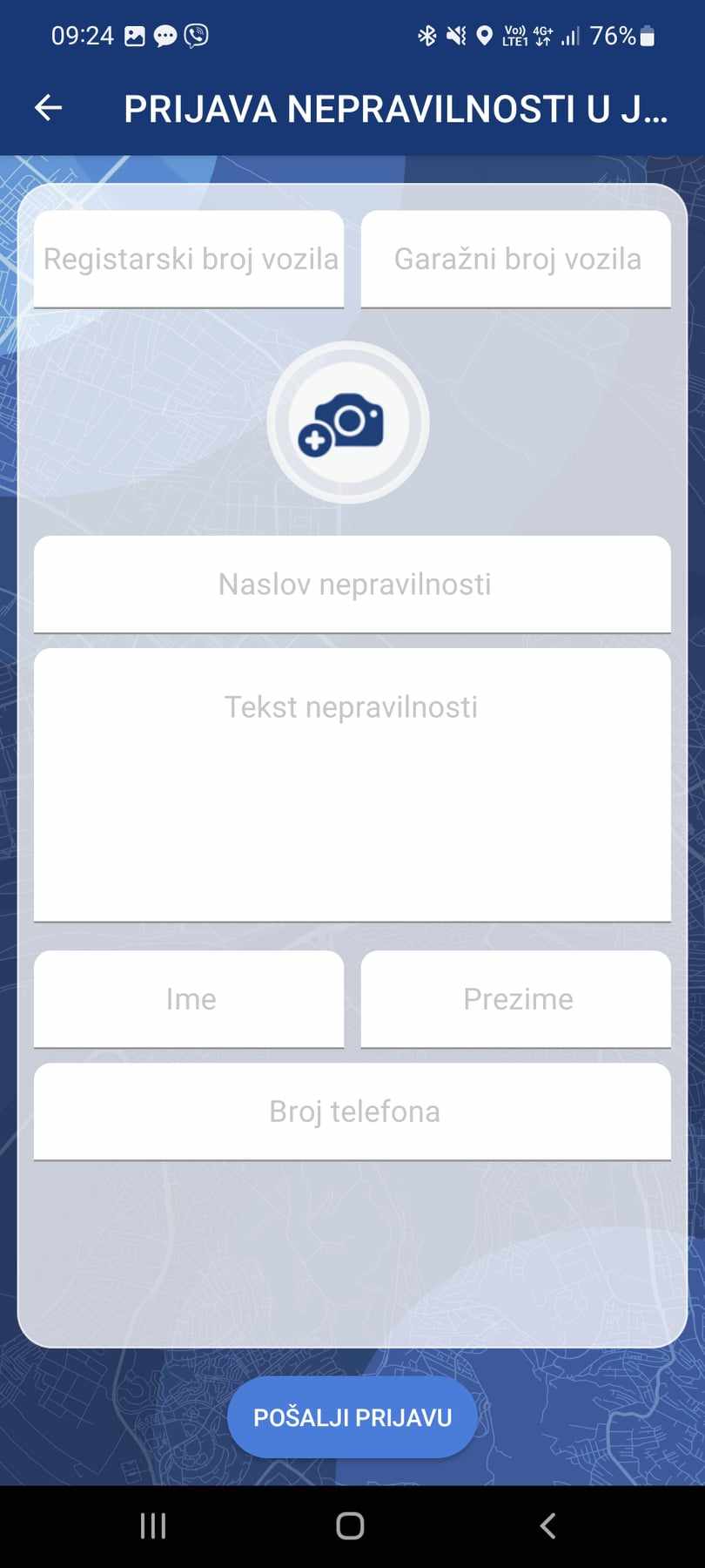 Der Antrag informiert "Keine Besuche"Direkt am Busbahnhof stehend: alle guten und schlechten Seiten von Šapićs neuer App Beograd Plus 3