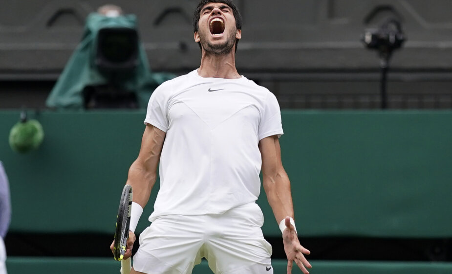 Alkaras posle preokreta do četvrtfinala Vimbldona 1