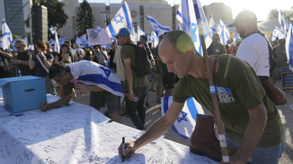 Bivši šef izraelske službe bezbednosti podržao protest vojnih rezervista 1