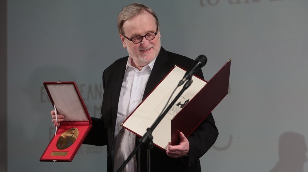 Nije kurtoazija, jako sam radostan: Bogdanu Dikliću uručena nagrada “Aleksandar Lifka” na Festivalu evropskog filma Palić 1