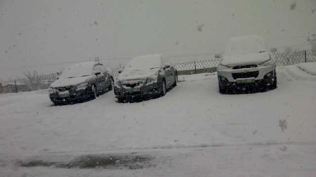 Nakon 11 godina sneg zabeleo ulice Johanesburga (FOTO) 1