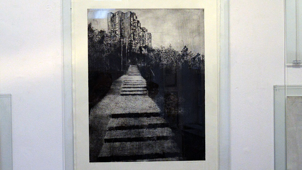 Nagrađeni umetnici na Međunarodnom grafičkom bijenalu „Suva igla“ u Užicu 1