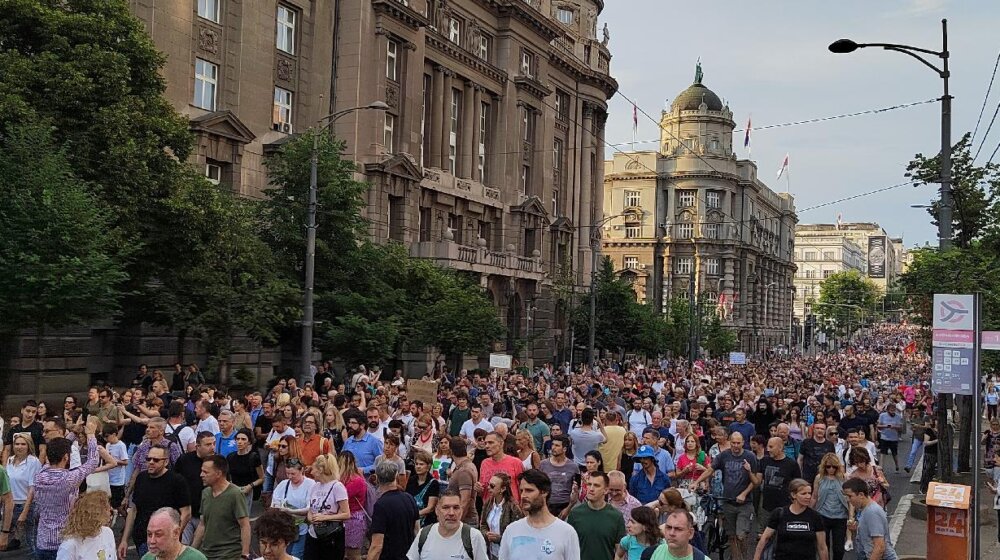 (MAPA) Ovo je ruta desetog protesta "Srbija protiv nasilja" 1