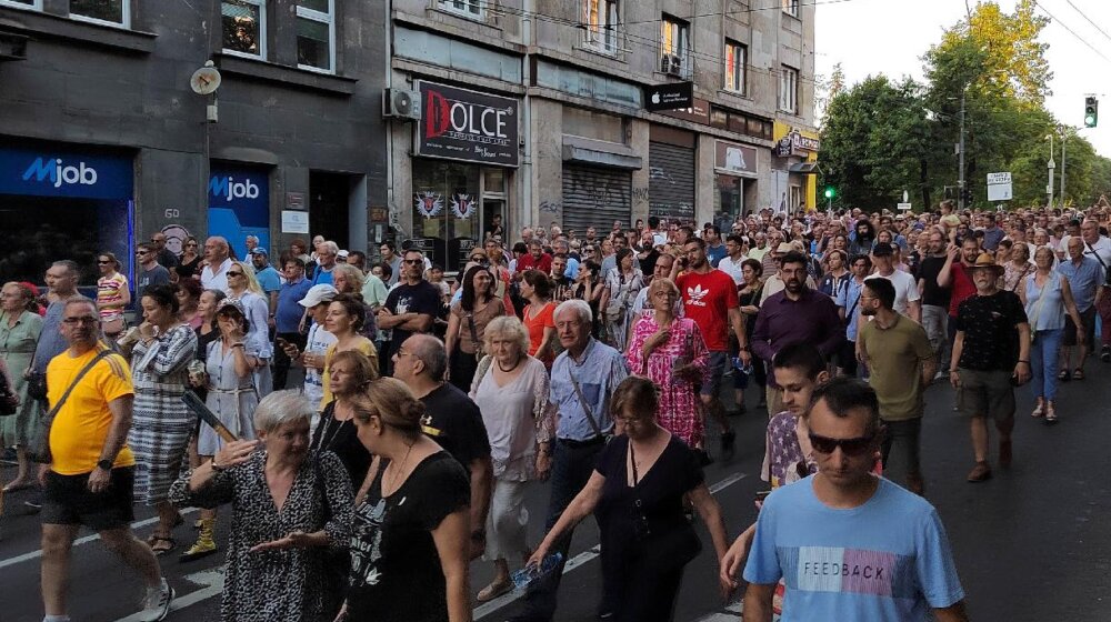 Đorđević (Zeleno-levi front): Večerašnji protest nastavak borbe za vladavinu prava 1