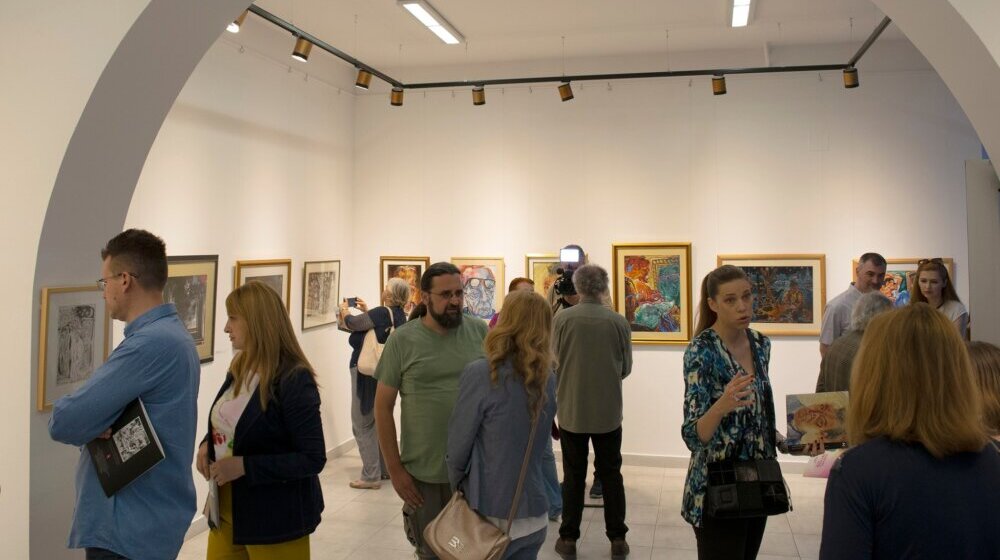 Izložba bugarske slikarke Mirjane Savove u kragujevačkoj Galeriji „Mostovi Balkana” 1