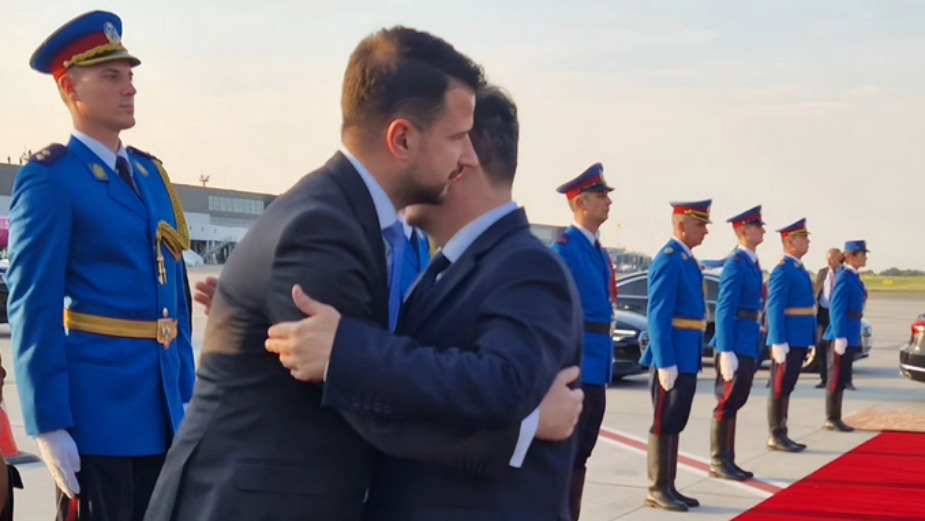 Dačić ispratio Milatovića za Crnu Goru 1